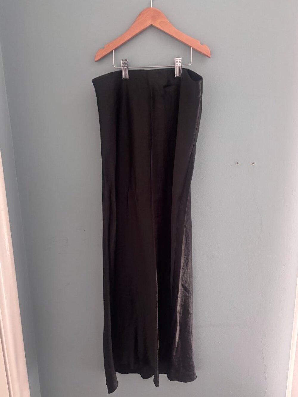 Aritzia Slip Satin Maxi Skirt